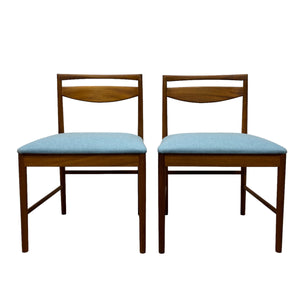 two dining chairs