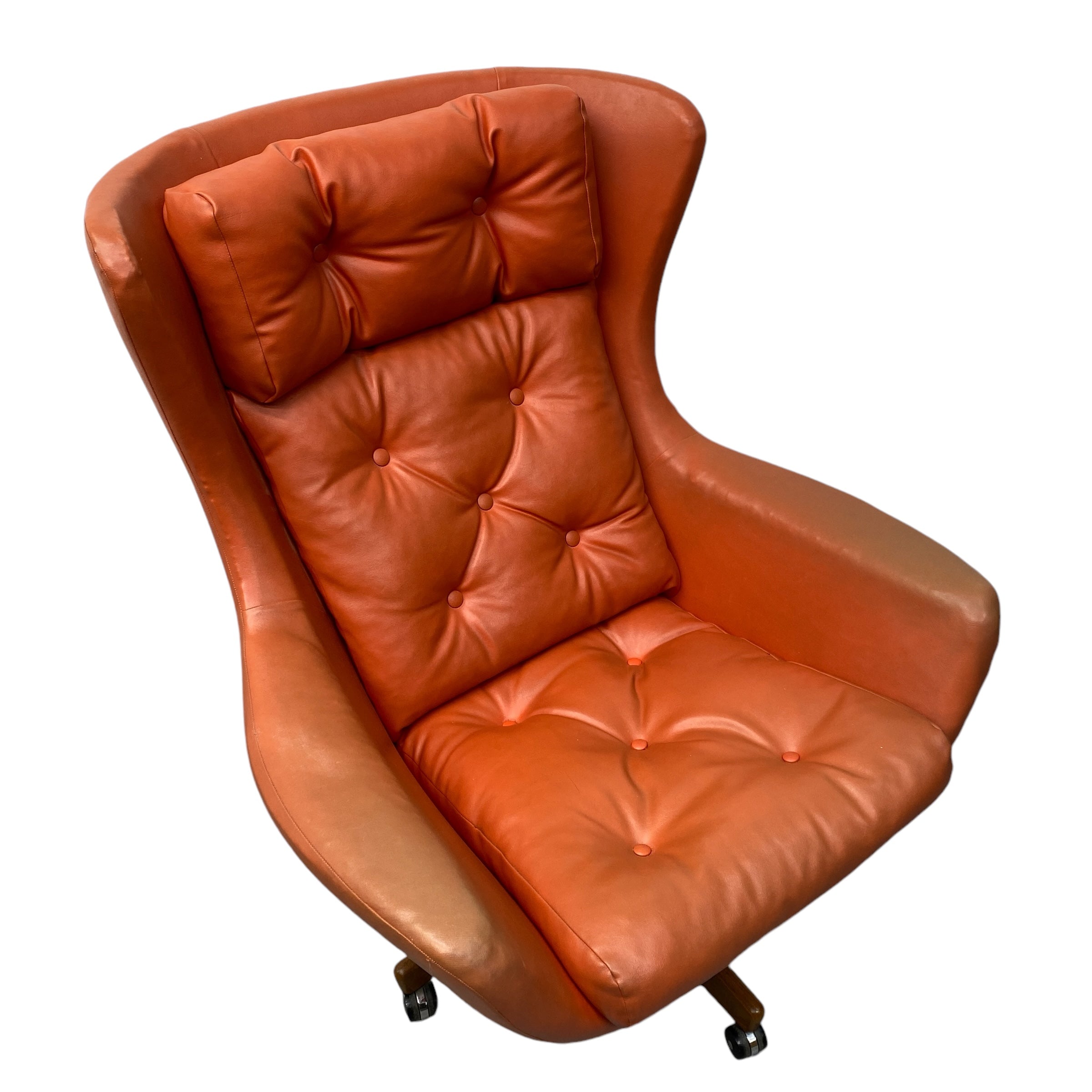 seat burnt orange