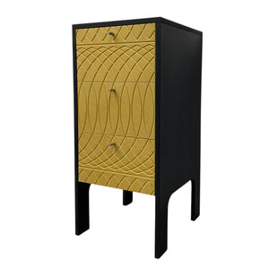 black valchromat cabinet kitchen