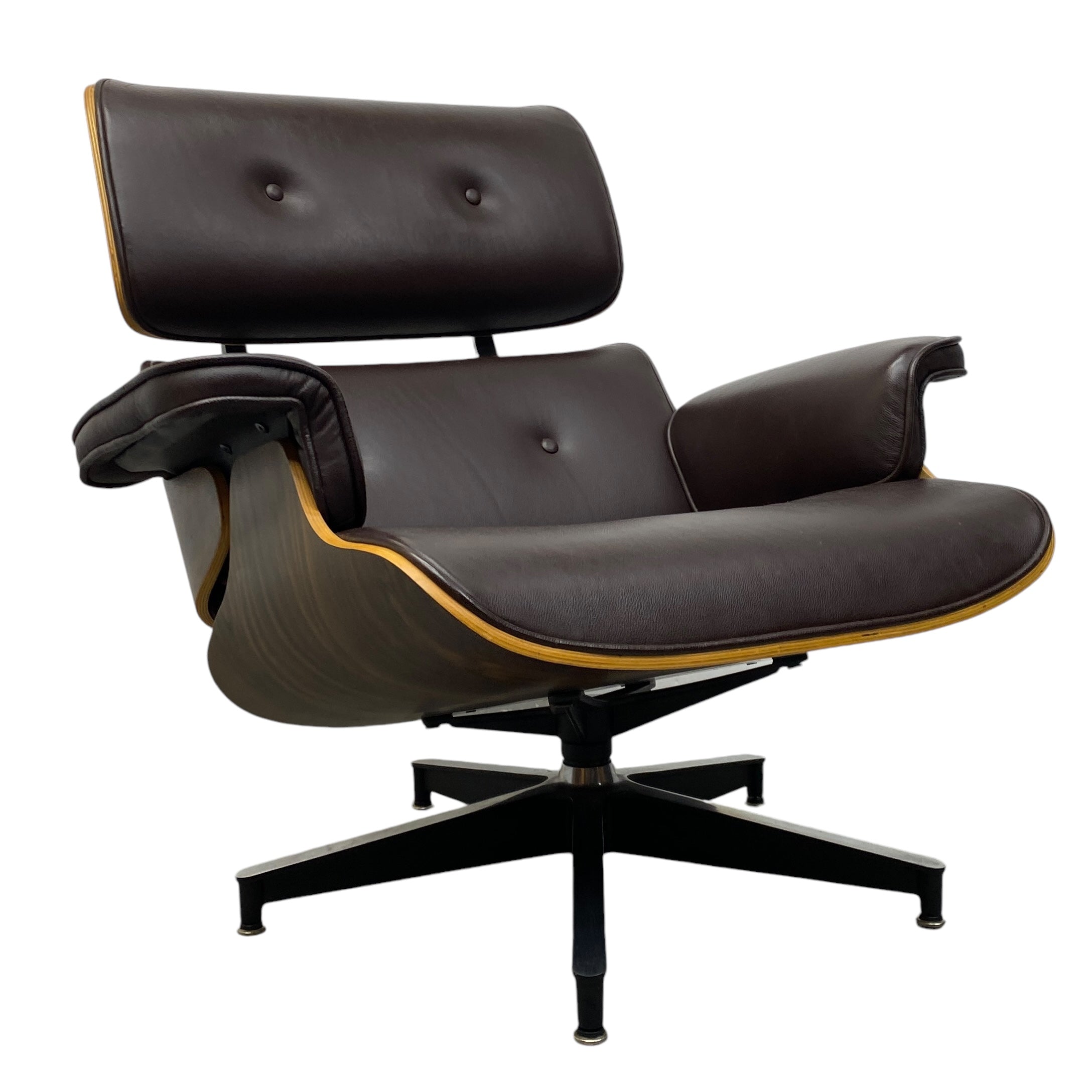 Brown Leather Eames Style