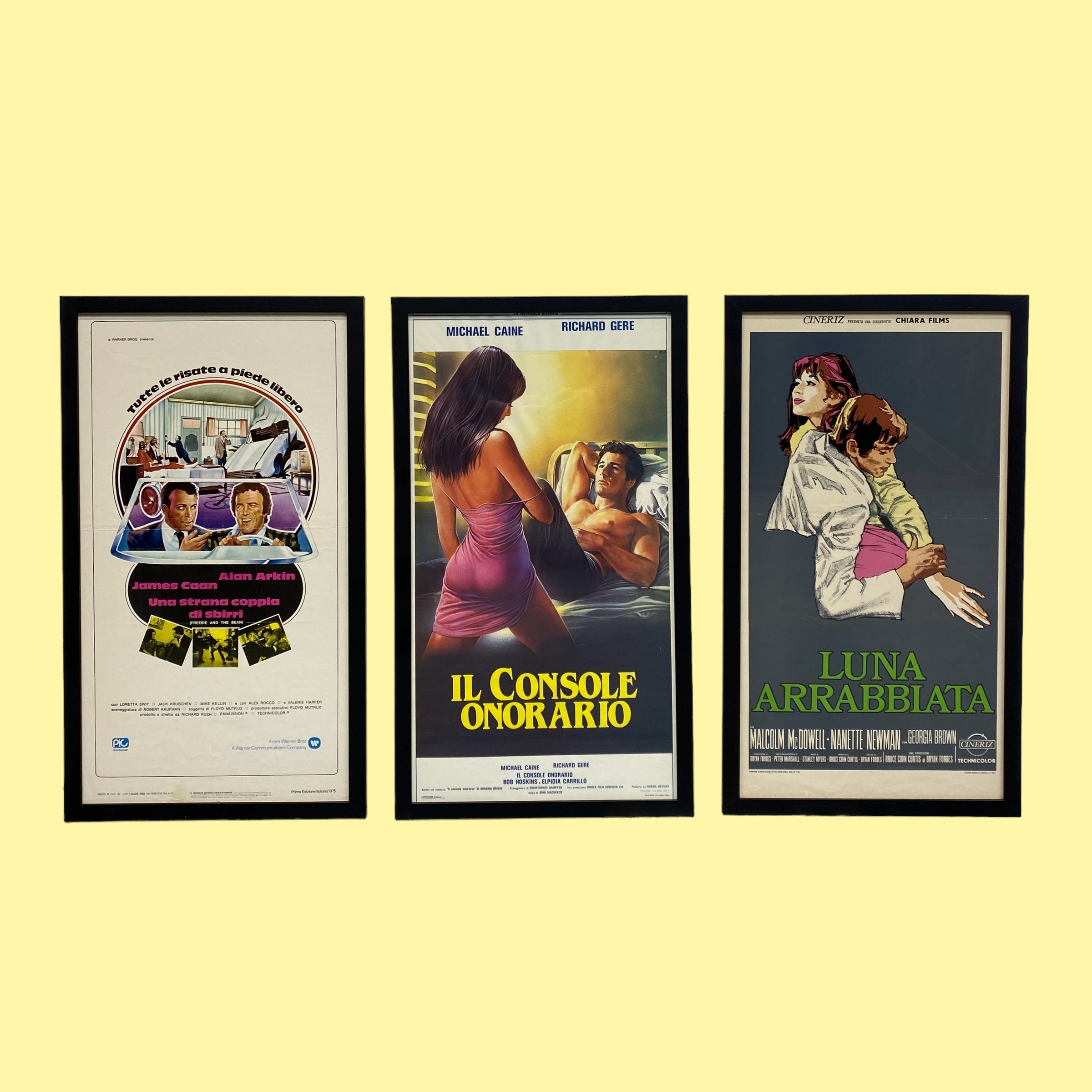 three Italian Posters