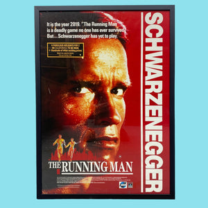 The Running Man Movie Poster 1987