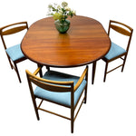 Load image into Gallery viewer, G Plan Dining Table Midcentury Circular Extendable
