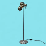 Load image into Gallery viewer, Floor Lamp Retro Brushed Steel
