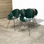 Load image into Gallery viewer, Room Set Plywood Dining Chairs Eddie Harlis Thonet
