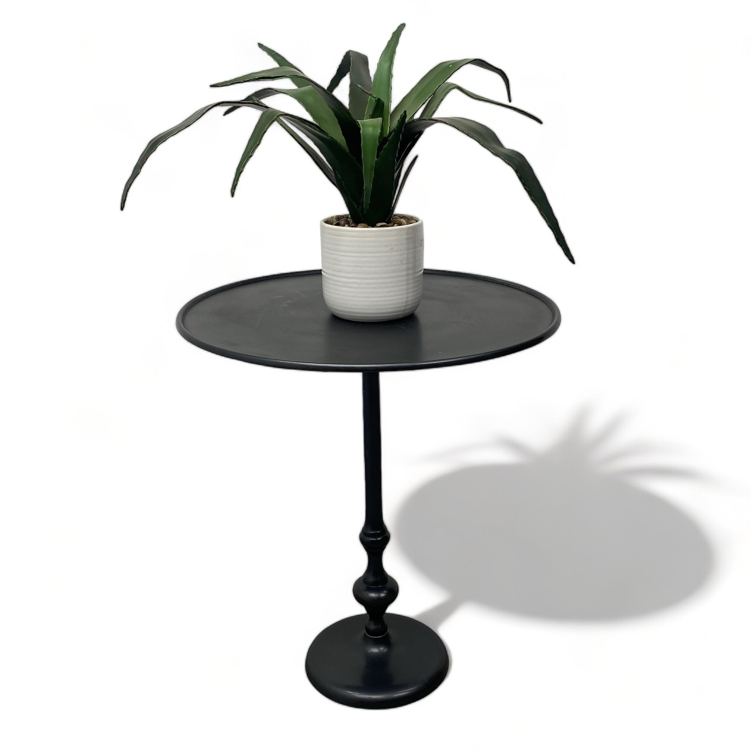 ELEGANT BLACK SIDE TABLE