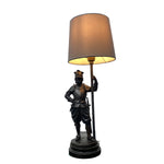 Load image into Gallery viewer, GREY SATIN LAMP SHADE
