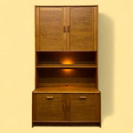 Load image into Gallery viewer, Teak Storage Cabinet Wall Unit
