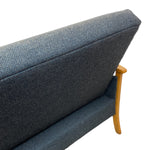 Load image into Gallery viewer, Back Midcentury Sofa Bed Danish Influence Reupholstered Camira Fabric
