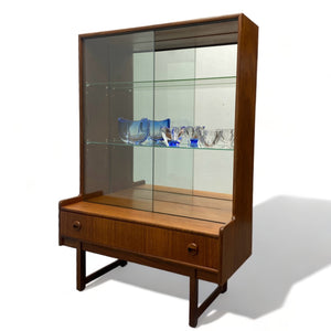 Teak Midcentury Display Cabinet