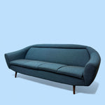 Load image into Gallery viewer, Sofa Midcentury Greaves Thomas Sofa Bed Put-U-Up Davenport Blue
