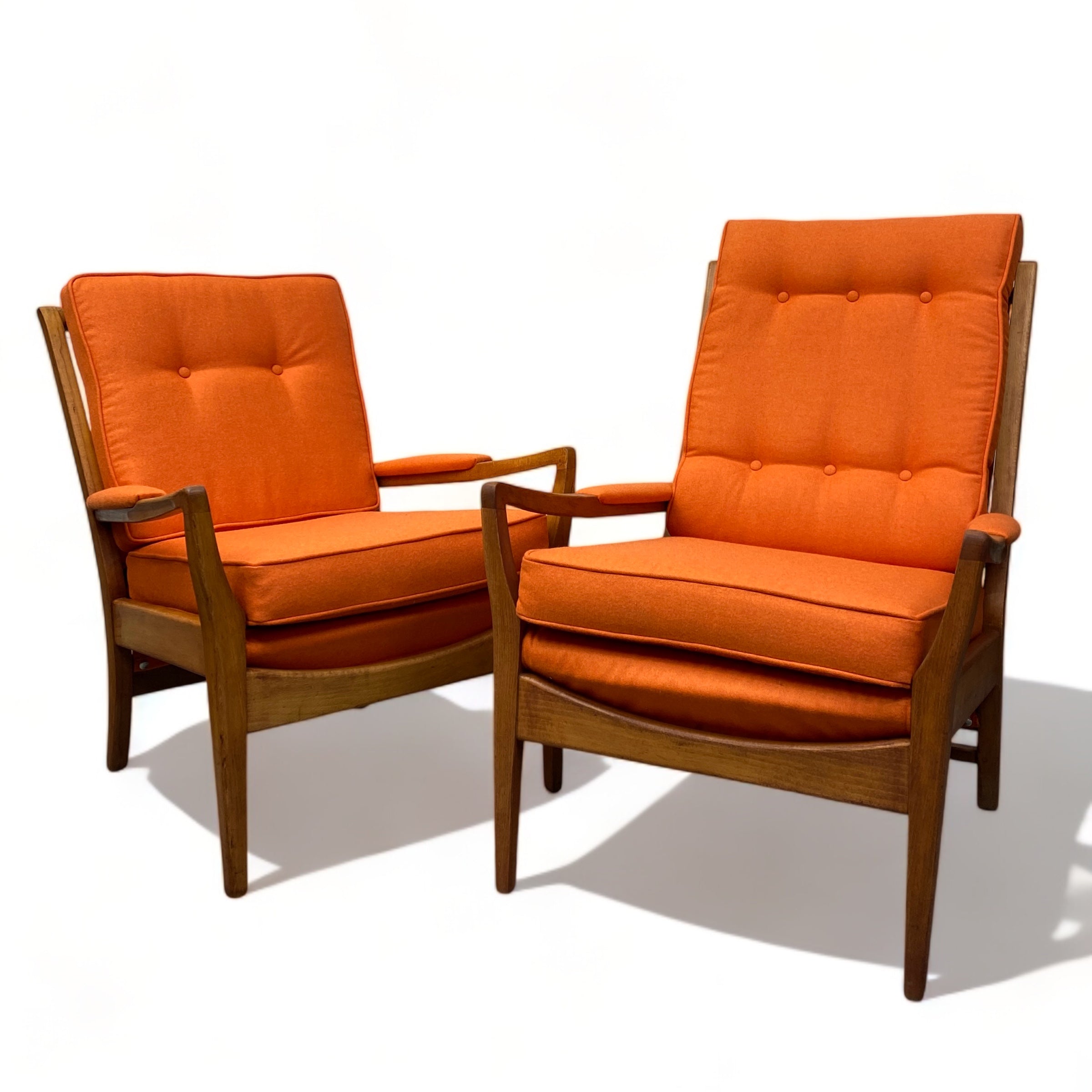 Low Backed And High Backed Lounge Chairs