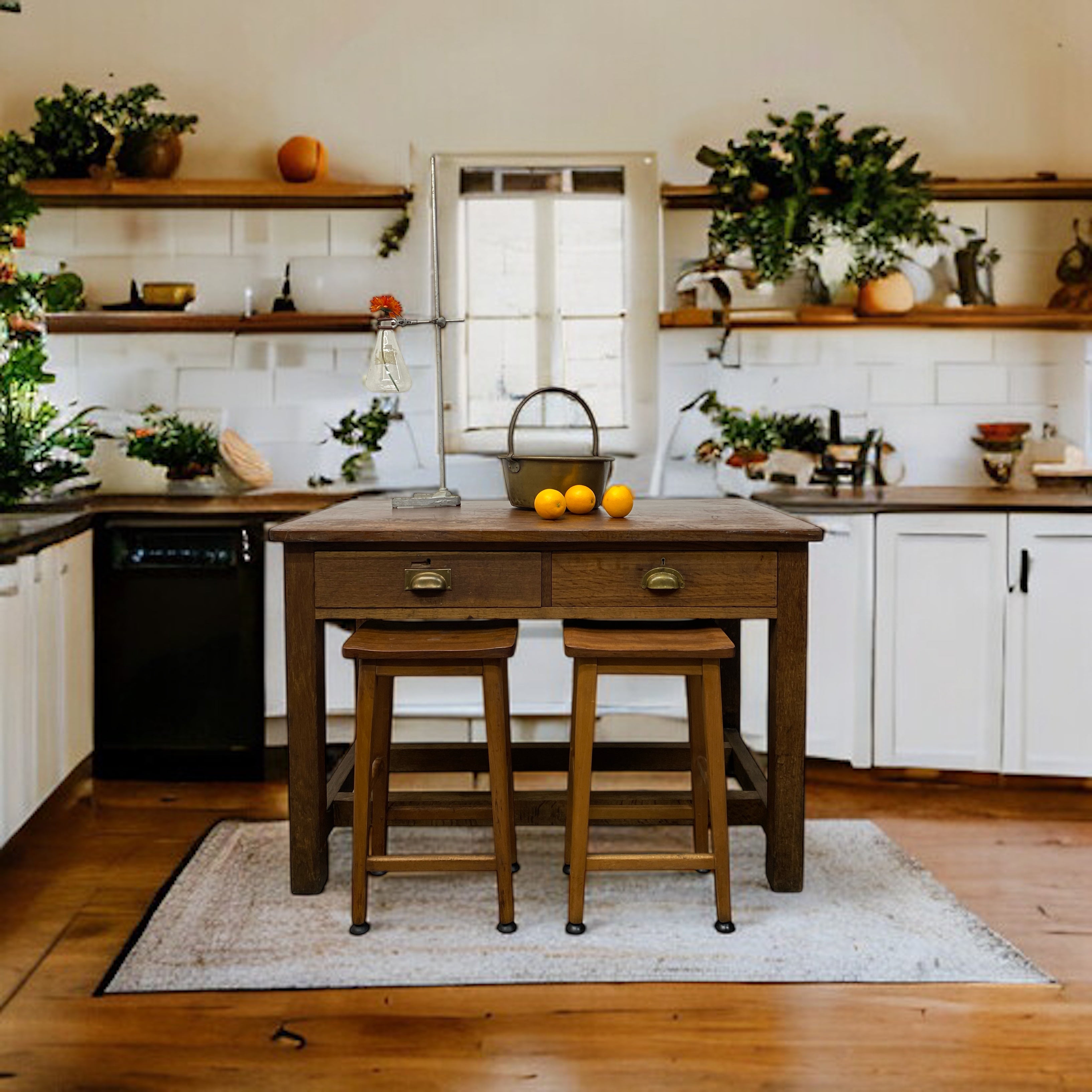 Kitchen Room Set Kitchen Bench Vintage Science Bench