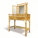 Load image into Gallery viewer, Bamboo Dressing Table Boho Style
