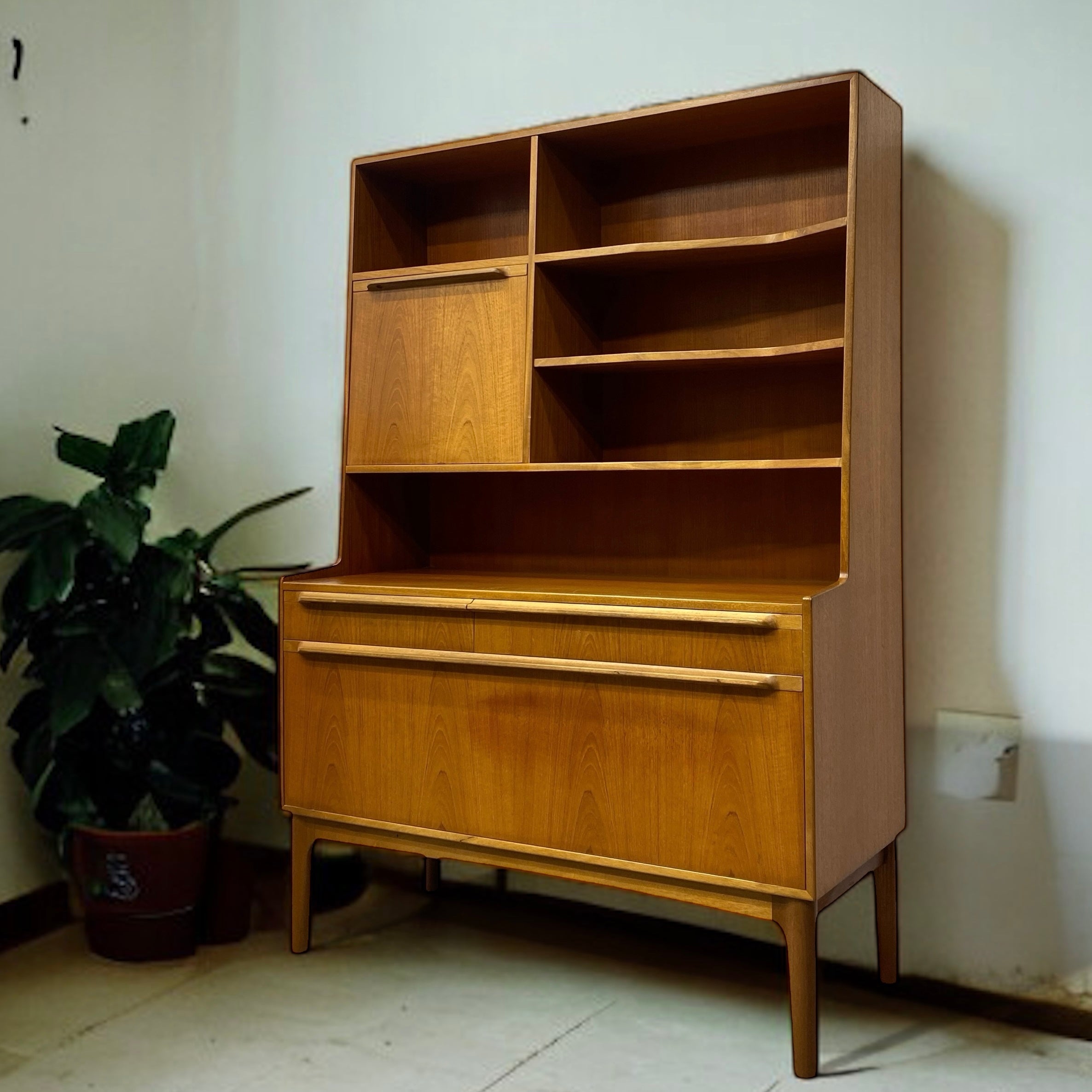 Room Set Highboard Wall Unit McIntosh 1960s Teak