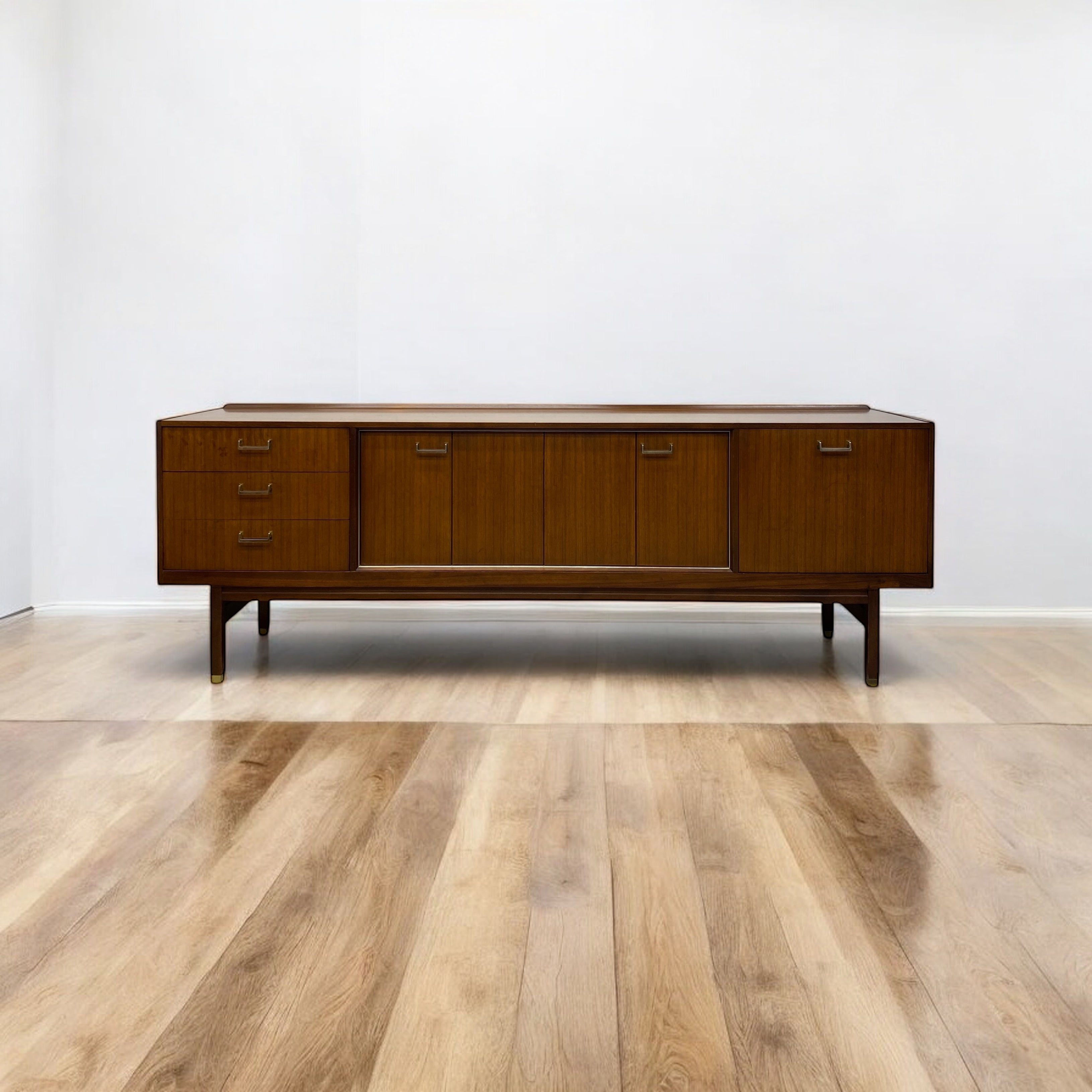 G Plan Sideboard 1950s Concertina Doors Teak 