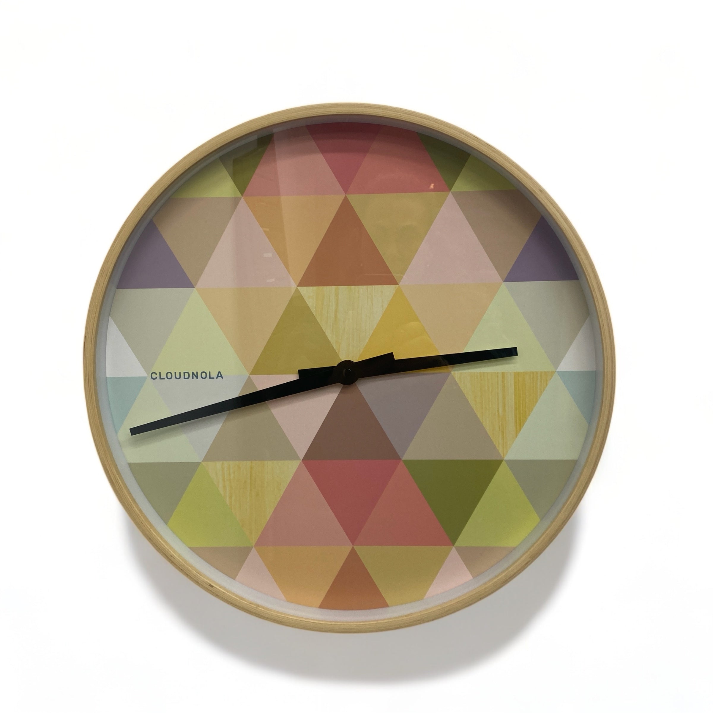 Coloured Contemporary Wall Clock