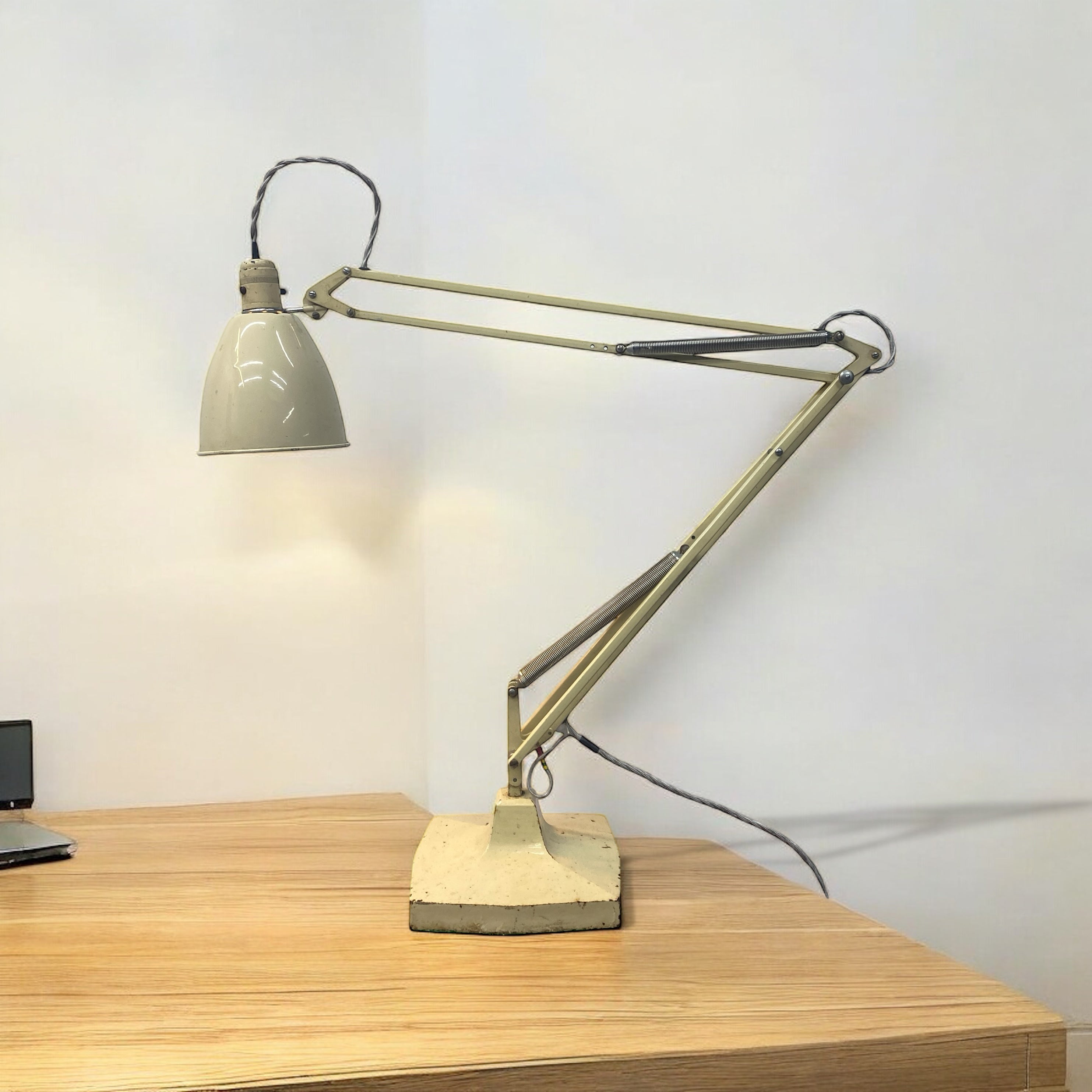 Desk Lamp Herbert Terry & Sons Model 1209  On Desk