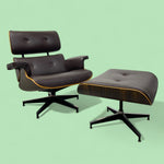 Load image into Gallery viewer, Eames Lounge Chair Ottoman Replica
