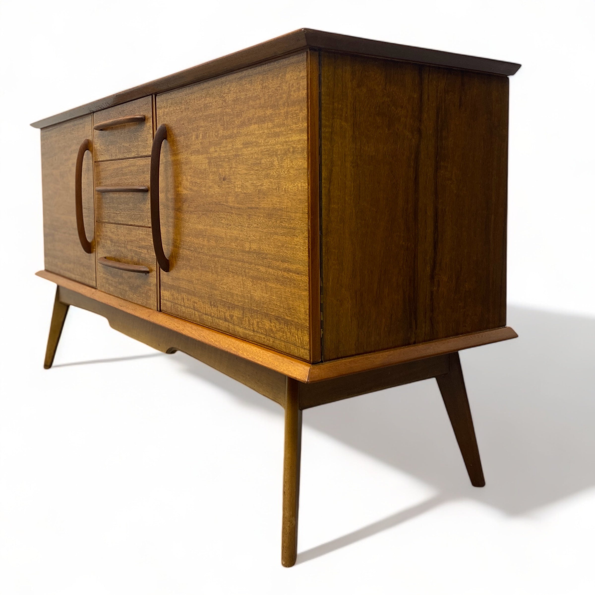 Splayed Legs Sideboard Midcentury Walnut Alfred Cox