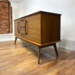 Load image into Gallery viewer, Room Set Sideboard Midcentury Walnut Alfred Cox
