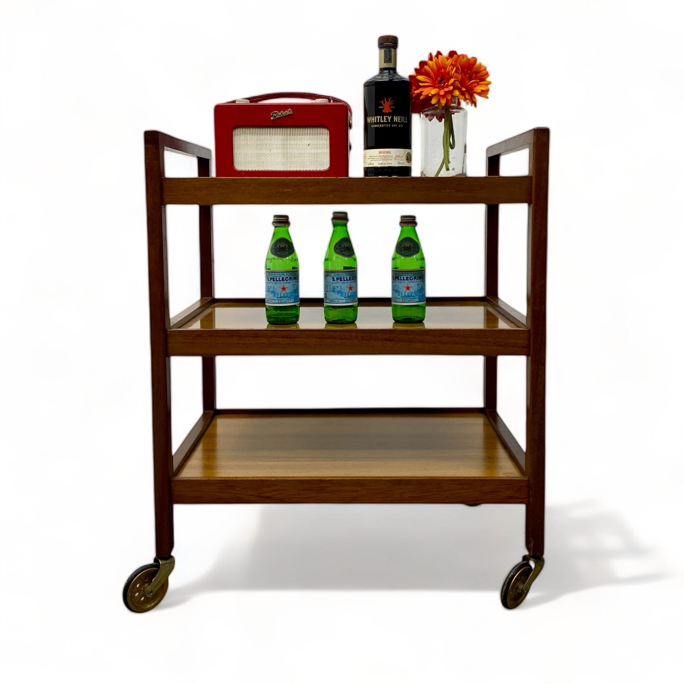 three tier trolley