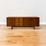 Load image into Gallery viewer, Midcentury Sideboard Ib Kofod LarsenG Plan 1960s On Floorboards
