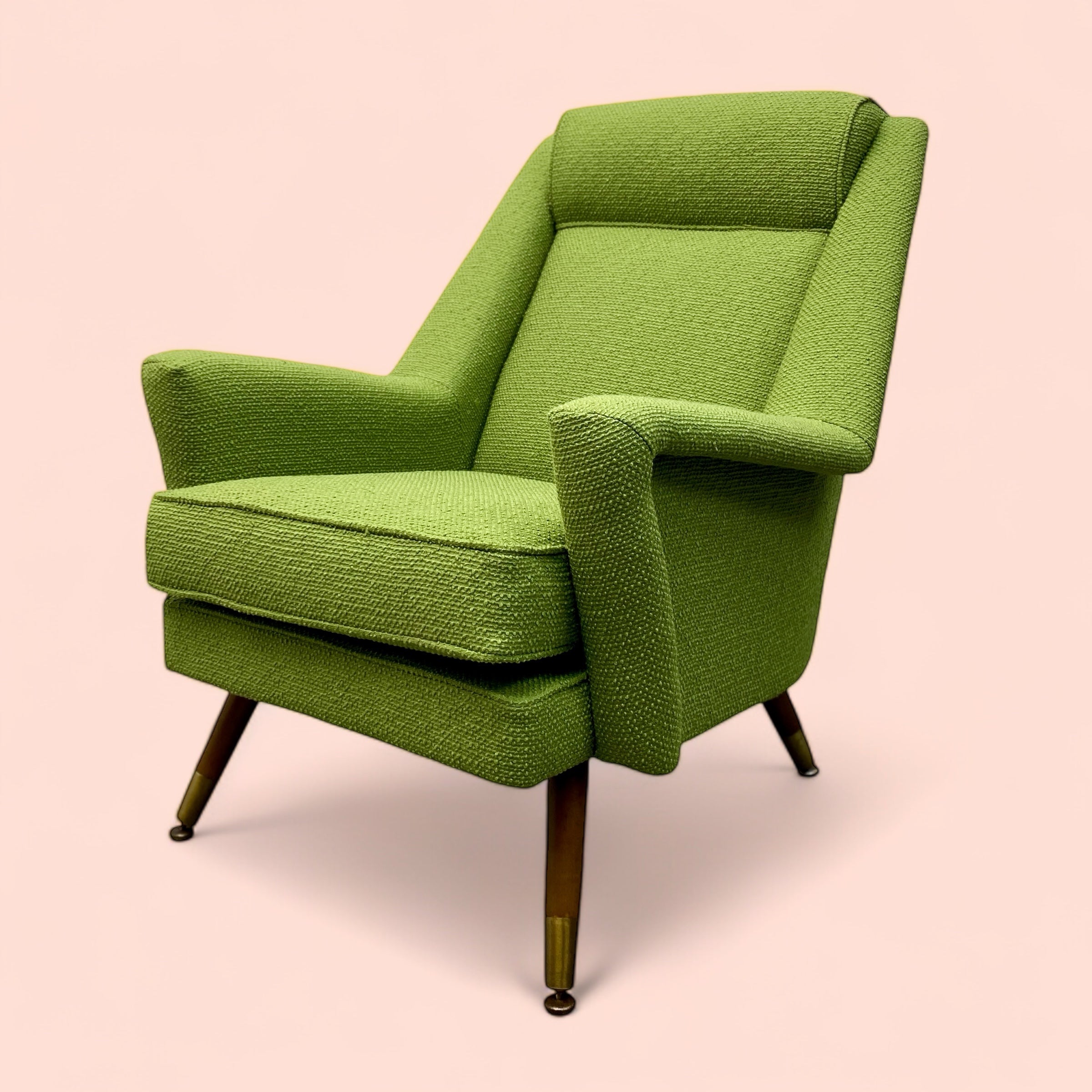 Lounge Chair 60s Green Refurbished 