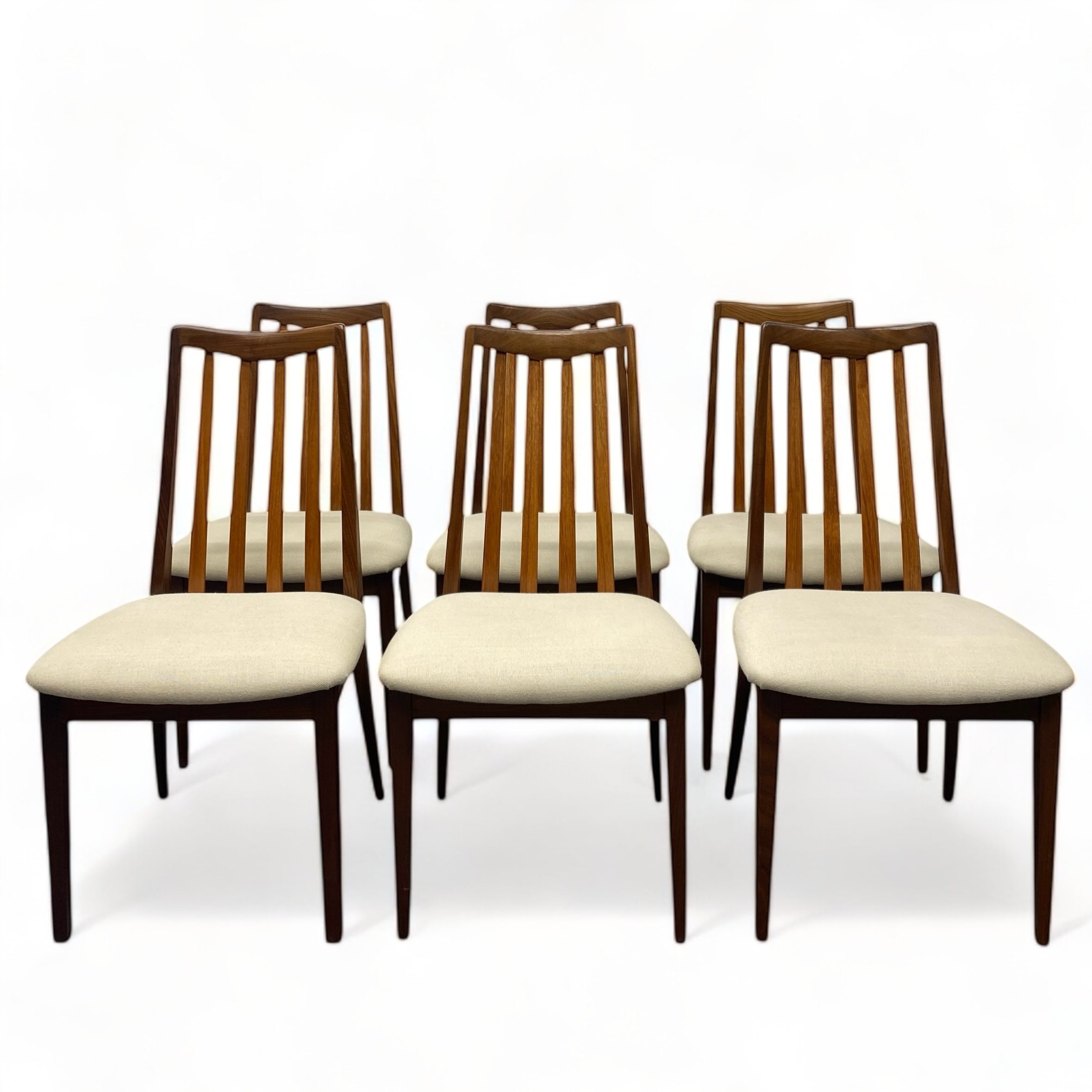 Teak G Plan Fresco Dining Chairs SIx