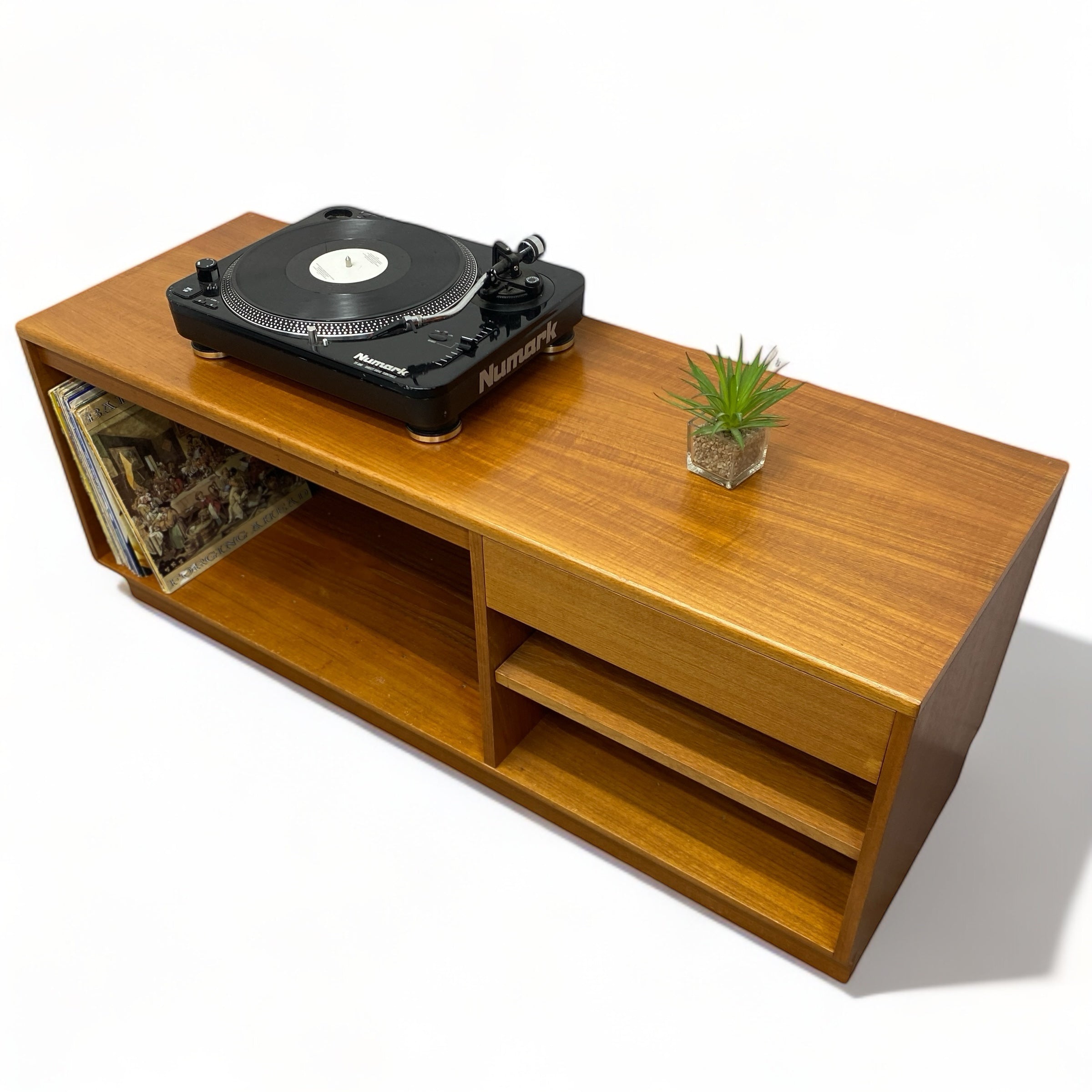 teak vinyl unit