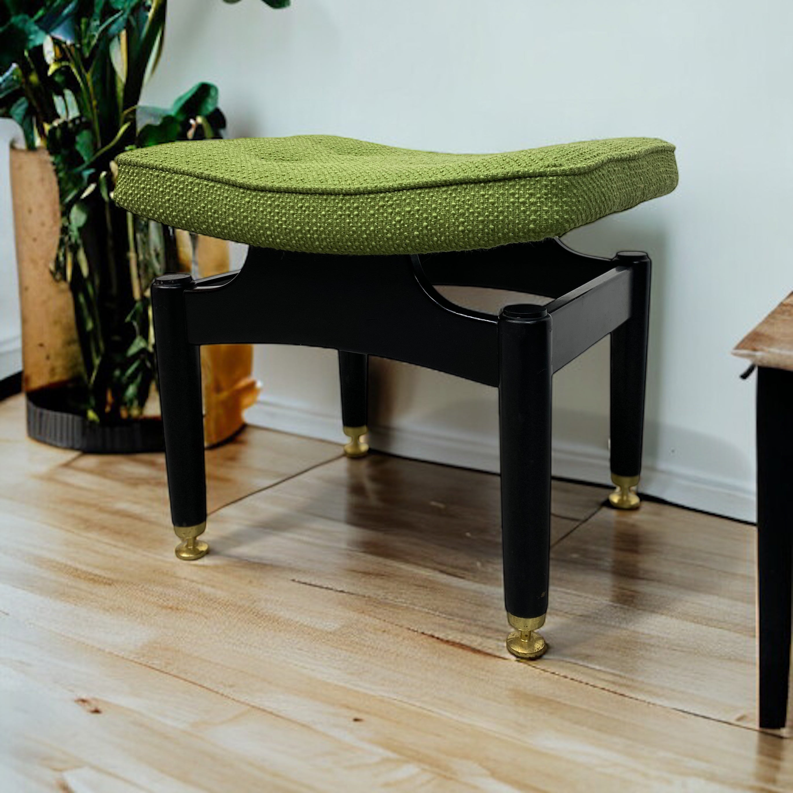 Room Set Stool Ebonised 1950s G Plan Refurbished