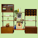 Load image into Gallery viewer, Wall System Storage Modular Poul Cadovius 1960s Danish
