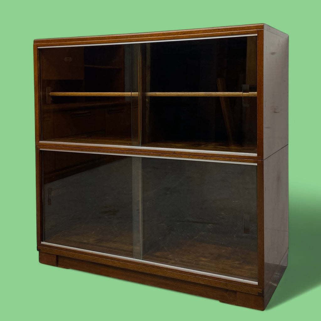 Bookcase Legal 1950s Mahogany Modular Minty Oxford