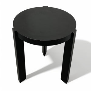 black stool