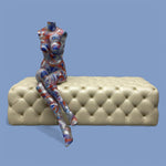 Load image into Gallery viewer, Ottoman Chesterfield Style Bench
