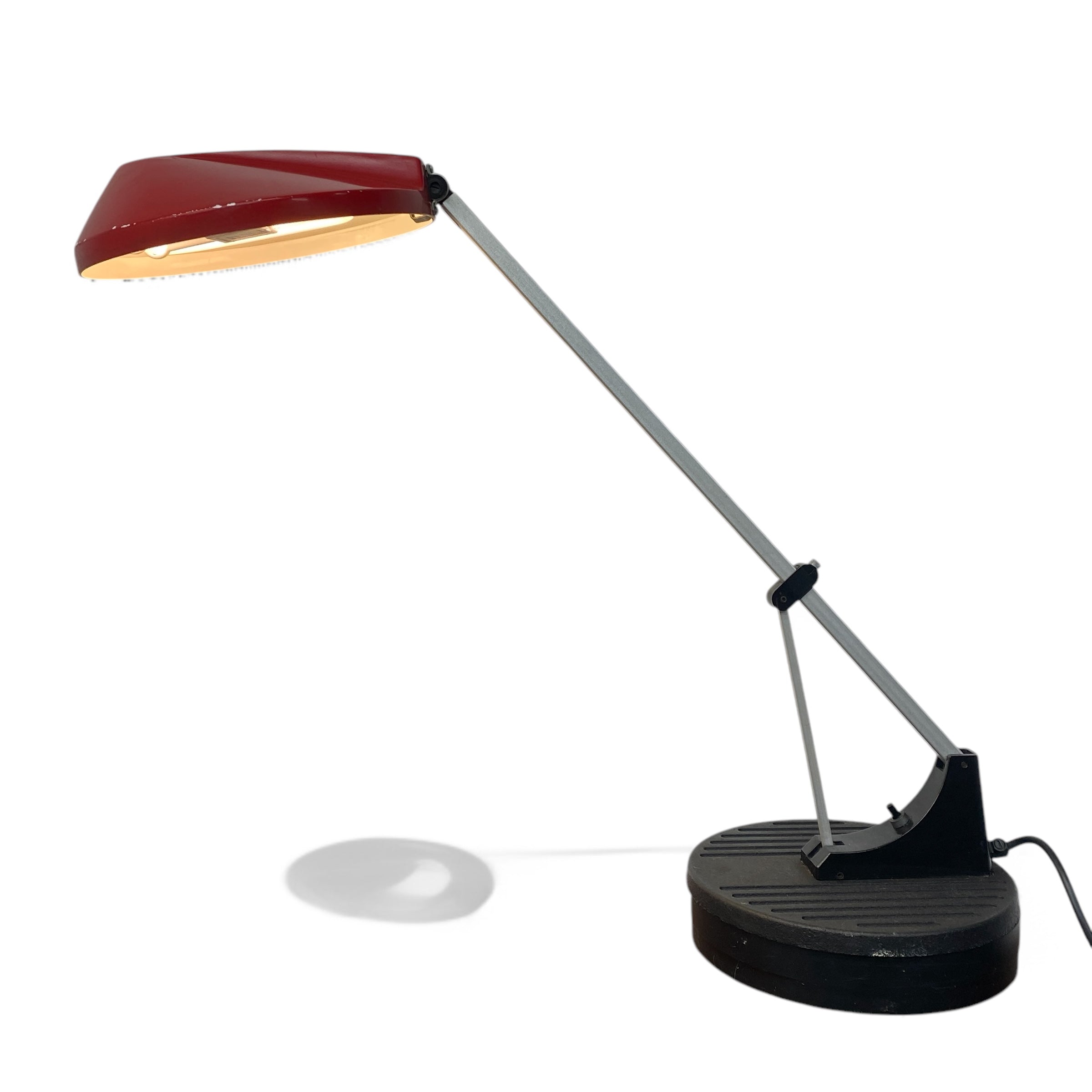 Red anglepoise