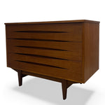 Load image into Gallery viewer, Three Drawers Chest Drawers Danish Dyrlund Midcentury
