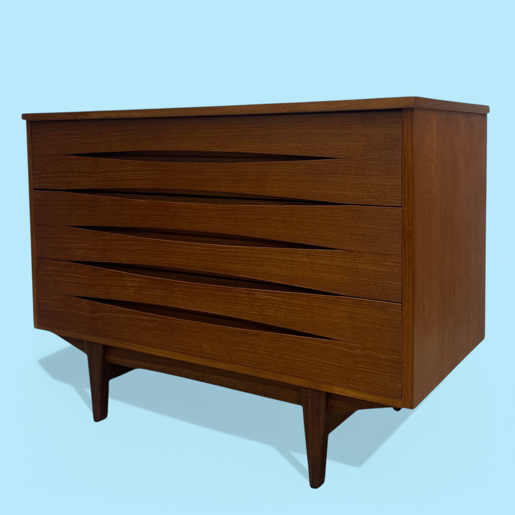 Chest Drawers Danish Dyrlund Midcentury