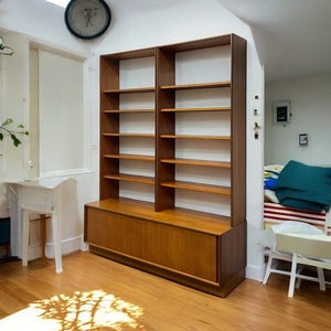 Room Set G Plan Form Five Shelving Cupboards Teak