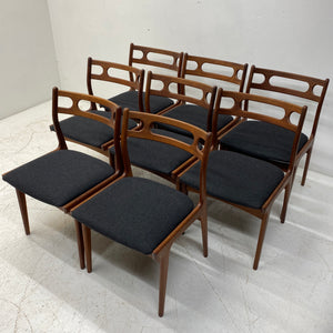 Jonannes Anderson Dining Chairs Model 138 Set Of Eight