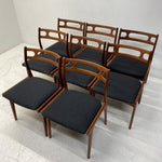 Load image into Gallery viewer, Seat Of Jonannes Anderson Dining Chairs Model 138 Set Of Eight
